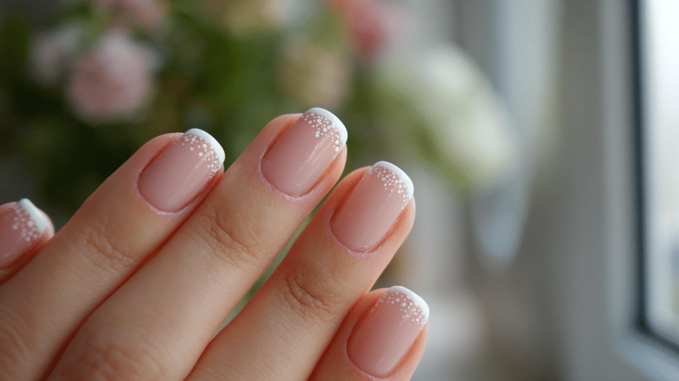 French Tip Nails