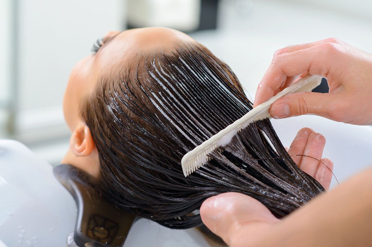 hair deep conditioning