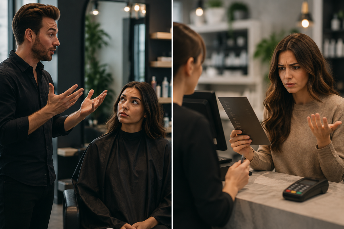 Salon pricing an experience